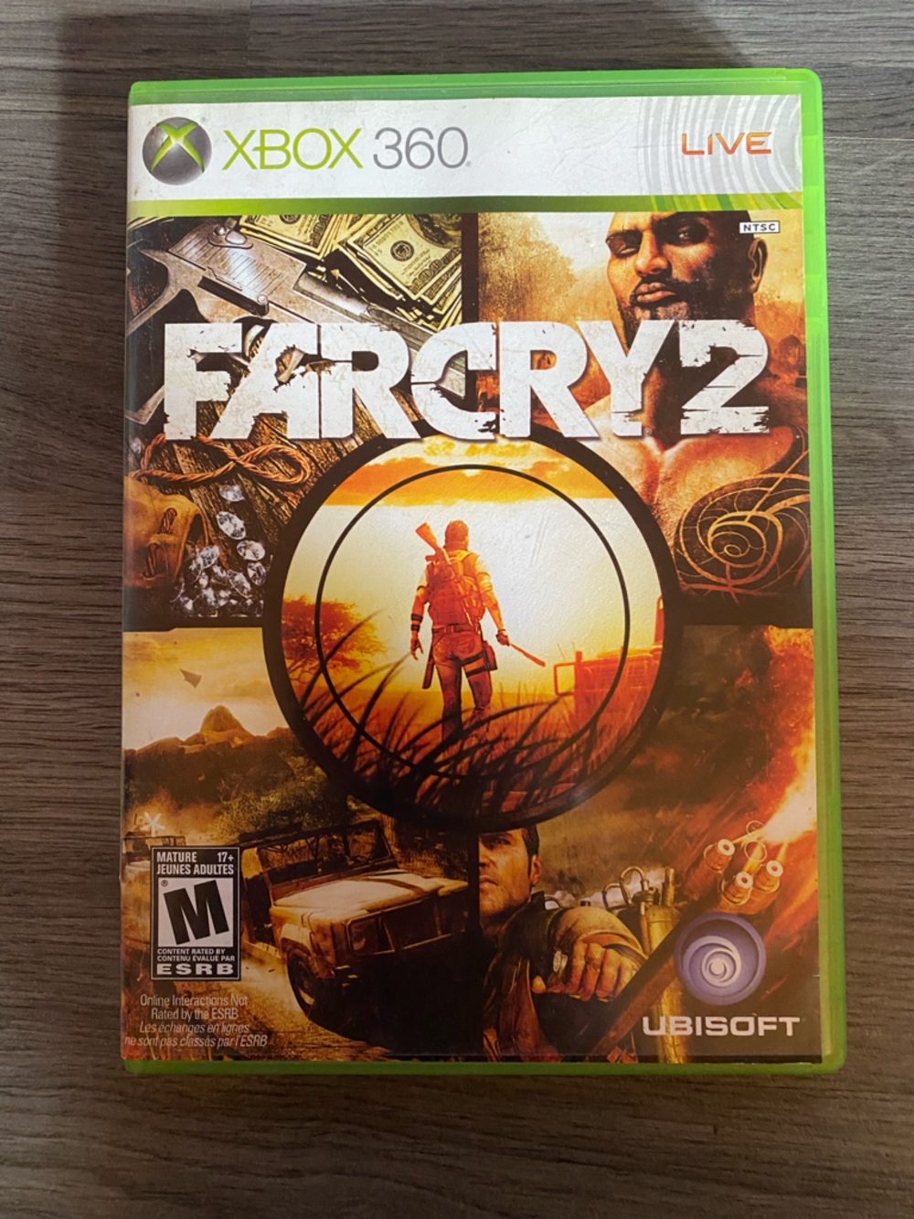 Xbox 360 Far Cry 2 - Green Case 💥 Tested 💥